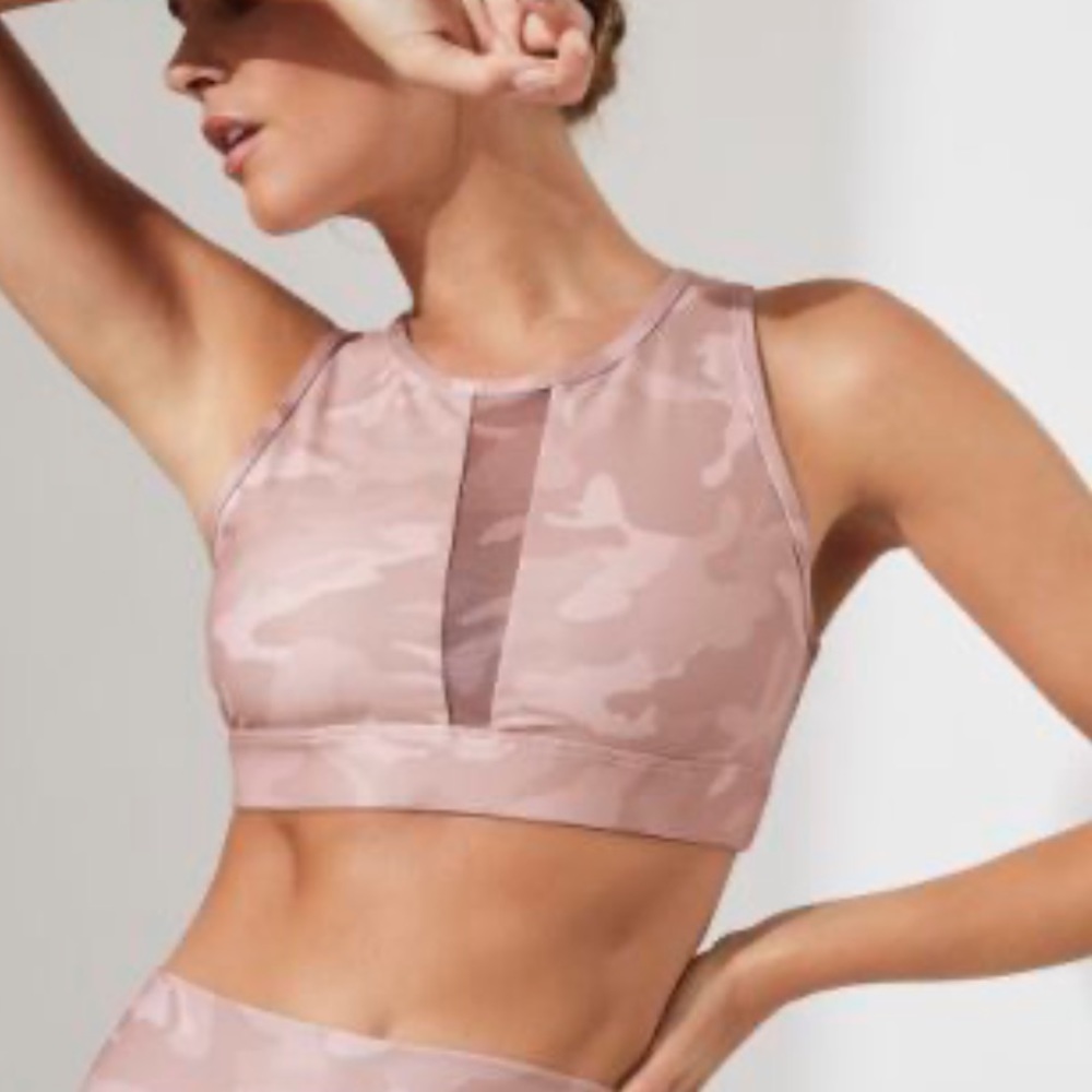 NWT Carbon38 by With Pink Camo bra- Medium